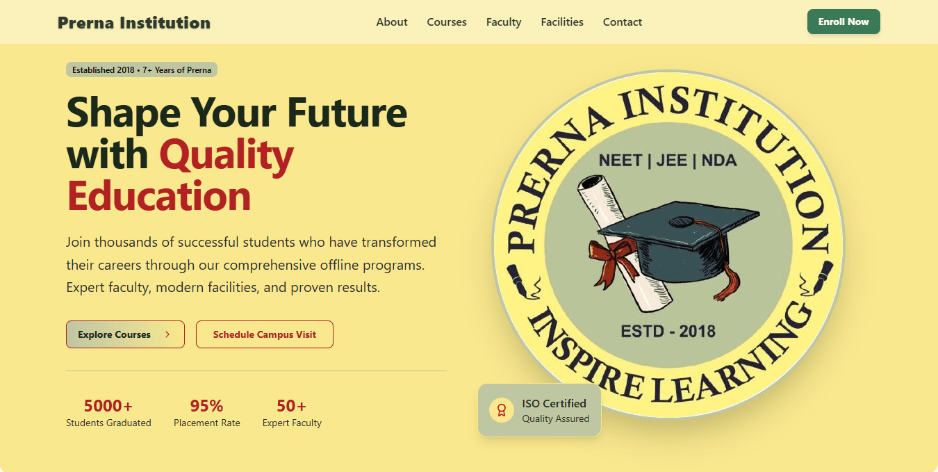 Prerna — project screenshot