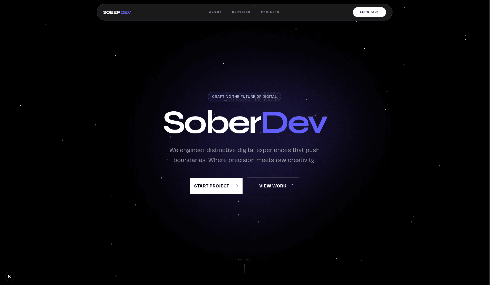 SoberDev — project screenshot